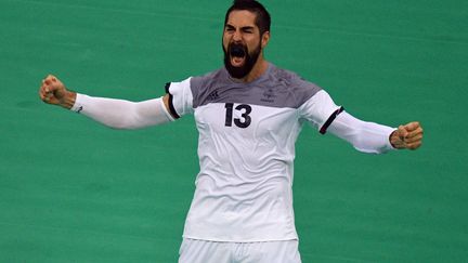 Le handballeur français Nikola Karabatic  (ROBERTO SCHMIDT / AFP)