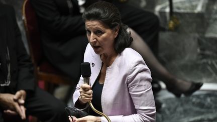 L'ancienne ministre de la santé Agnès Buzyn à l'Assemblée nationale le 1er octobre 2019. (STEPHANE DE SAKUTIN / AFP)