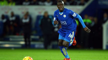 &nbsp; (Ngolo Kanté, milieu de terrain de Leicester, est appelé pour la première fois en équipe de France  © MaxPPP)