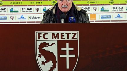 Bernard Serin, le président du FC.Metz (STEPHANE GUIOCHON / MAXPPP)