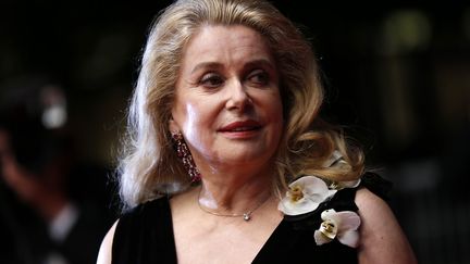 L'actrice Catherine Deneuve, le 21 mai 2013 au festival de Cannes. (VALERY HACHE / AFP)