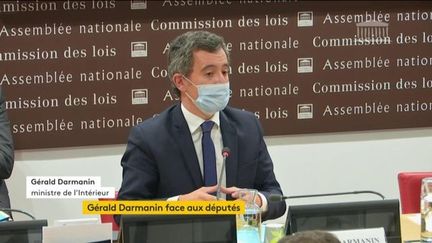 Gérald Darmanin devant la commission des lois de l'Assemblée