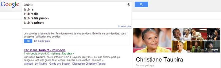Capture d'&eacute;cran des suggestions du moteur de recherche Google, r&eacute;alis&eacute;e le 10 septembre 2013. (GOOGLE.FR / FRANCETV INFO)