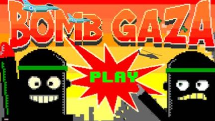 Capture d'&eacute;cran du jeu "Bomb Gaza", retir&eacute; de Google Play, le 4 ao&ucirc;t 2014. (GOOGLE PLAY / FRANCETV INFO )