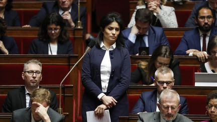 Des députés de&nbsp;La République en marche, le 19 décembre 2017, à l'Assemblée nationale, à Paris. (PATRICK KOVARIK / AFP)