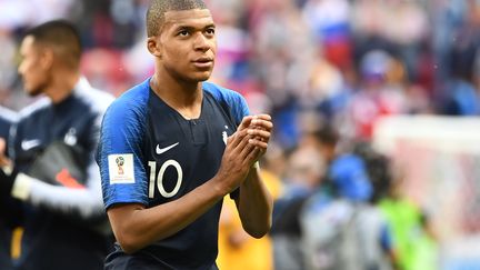 Kylian Mbappé contre l'Australie  (FRANCK FIFE / AFP)