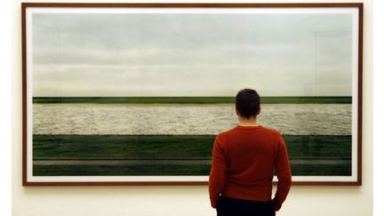 &quot;Rhein II&quot; du photographe Andreas Gursky
 (JOERG KOCH / DDP / AFP)