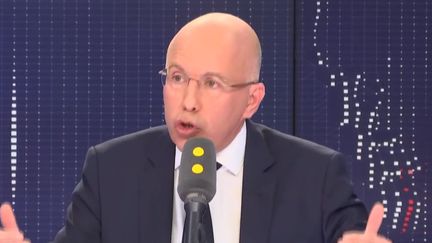 Eric Ciotti, député LR des Alpes-Maritimes, sur franceinfo le mercredi 13 février. (FRANCEINFO)