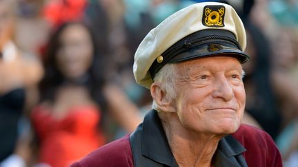 Hugh Hefner, le 16 janvier 2014, à Los Angeles (Californie).
 (Charley Gallay/GETTY IMAGES NORTH AMERICA/AFP)