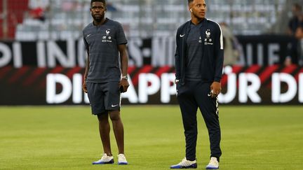 Face à l'Islande et à l'Allemagne, les Bleus devront faire sans Umtiti et Tolisso. (FIRO SPORTPHOTO/MARCEL ENGELBREC / AUGENKLICK/FIRO SPORTPHOTO)