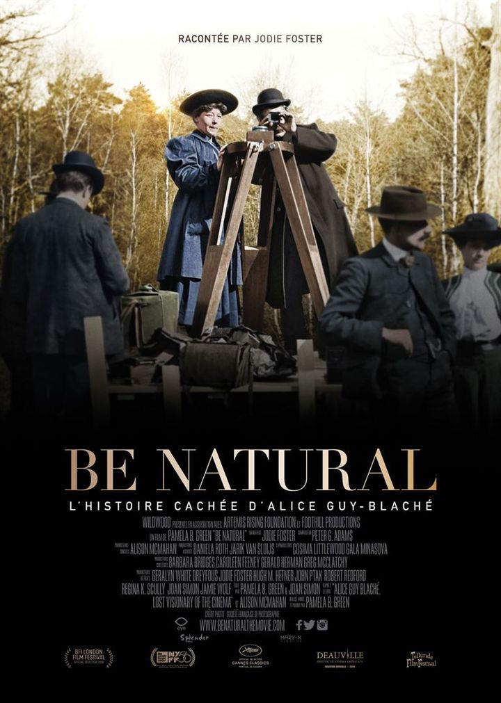 L'affiche de&nbsp;"Be Natural : l'histoire cachée d'Alice Guy-Blaché" de&nbsp;Pamela B. Green. (Splendor Films)