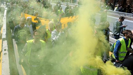 Des "gilets jaunes" manifestent le 30 mars 2019 à Toulouse. (MAXPPP)