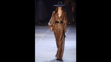 Défilé Saint Laurent pap printemps-été 2013, à Paris (septembre 2012) [nid:117993]
 (M.Bureau.AFP)