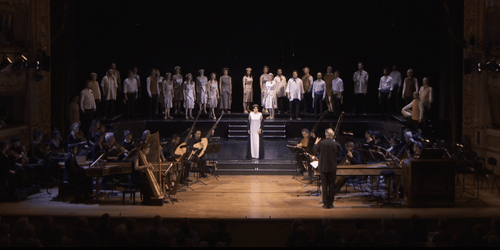 "L'Orfeo" de Monteverdi au théatre La Fenice de Venise.
 (Culturebox)