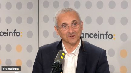 Bruno Lécluse, directeur général de la chaîne Melody TV, le 7 juin 2022 sur franceinfo. (FRANCEINFO / RADIO FRANCE)