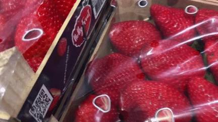 Consommation : une flambée des prix des fraises espagnoles à cause de la sécheresse qui touche le pays (france 2)