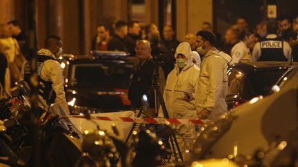 L'attaque au couteau, perpétrée le 12 mai 2018 dans le quartier de l'Opéra à Paris, avait fait un mort et quatre blessés. (GEOFFROY VAN DER HASSELT / AFP)