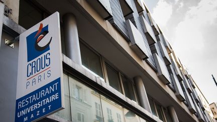 Un restaurant universitaire g&eacute;r&eacute; par le Crous, &agrave; Paris.&nbsp; (GARO / PHANIE)