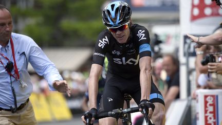 Chris Froome a frappé fort sur le Dauphiné (ERIC FEFERBERG / AFP)