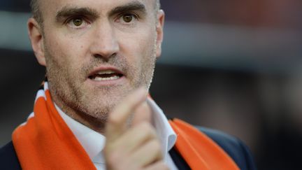 Le président du FC Lorient, Loïc Féry (JEAN-SEBASTIEN EVRARD / AFP)