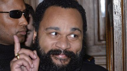 Dieudonné au Tribunal de Paris en février 2015
 (MIGUEL MEDINA / AFP)