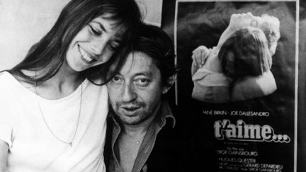 &nbsp; (Serge Gainsbourg et sa conquête anglaise la plus célèbre, Jane Birkin © MAXPPP)