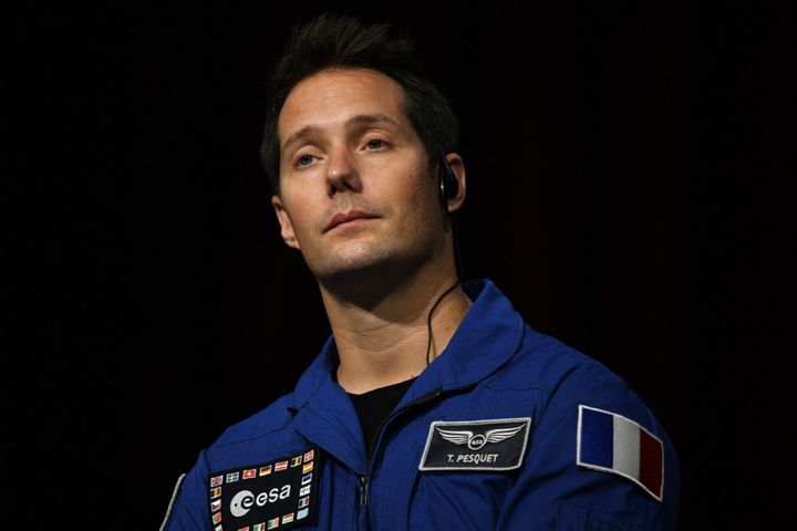 L'astronaute français&nbsp;Thomas Pesquet (2018) (MARTIN BUREAU / AFP)