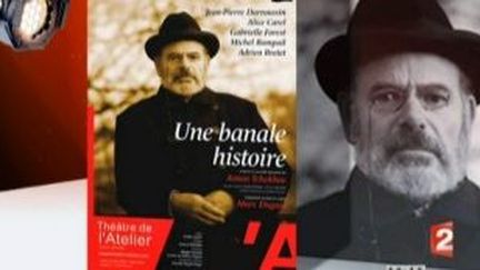 Jean-Pierre Darroussin au théâtre dans &quot;Une Banale histoire&quot; de Tchekhov
 (Culturebox)