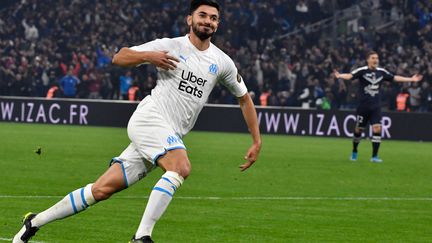 Morgan Sanson a offert le but de la victoire à l'OM face à Bordeaux. (GERARD JULIEN / AFP)