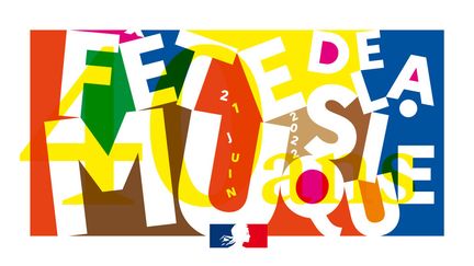 Affiche de la 40e édition de la Fête de la Musique. (MINISTERE DE LA CULTURE)