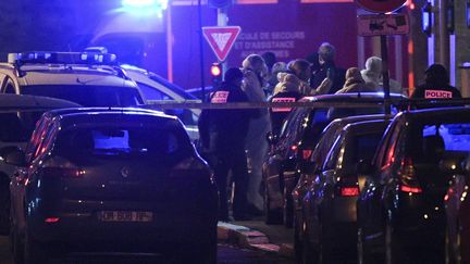 Des policiers à Strasbourg, le 13 décembre 2018. (SEBASTIEN BOZON / AFP)