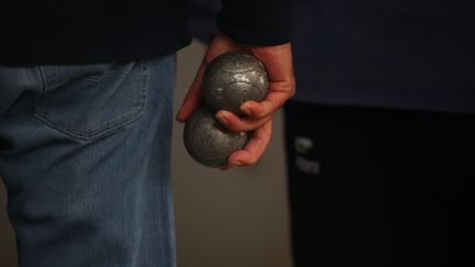 Illustration pétanque. (VINCENT VOEGTLIN / MAXPPP)