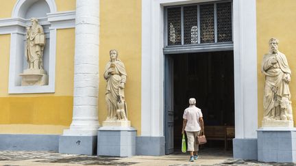 La cathédrale Saint-Pierre et Saint-Paul à Pointe-à-Pitre (Guadeloupe) (GUIZIOU FRANCK / HEMIS.FR VIA AFP)