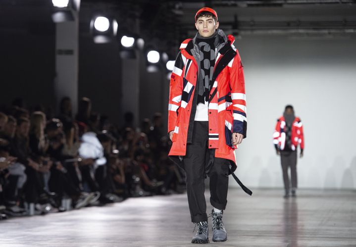 Christopher Raeburn ah 2019-20 à la London Fashion Week, janvier 2019
 (NIKLAS HALLE&#039;N / AFP)