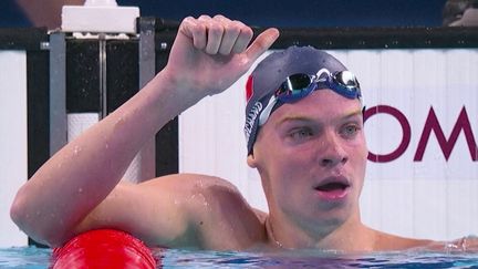 Jeux olympiques de Paris 2024 : Léon Marchand brille dès les qualifications en 400 m 4 nages (France 2)