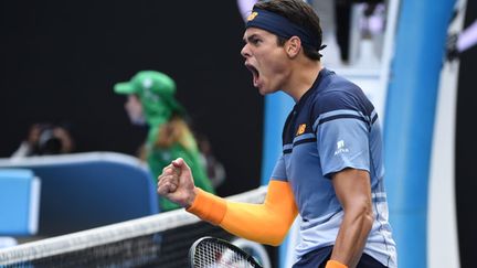 Le joueur canadien Milos Raonic