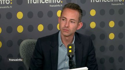 Ian Brossat, adjoint à la maire de Paris, chargé du logement, le 3 avril 2019. (RADIO FRANCE / FRANCEINFO)