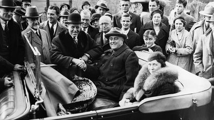 &nbsp; (Franklin D. Roosevelt en 1932 à New York © Sipa)