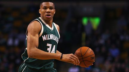 Le joueur des Milwaukee Bucks, Giannis Antetokounmpo (MADDIE MEYER / GETTY IMAGES NORTH AMERICA)