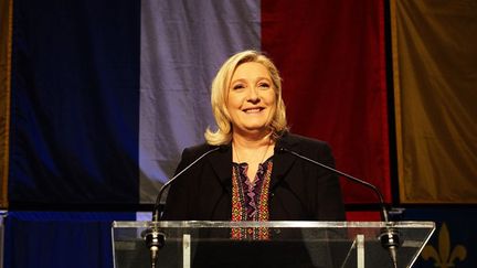 &nbsp; ("la dynamique va persister autour de Marine Le Pen et du FN" © MaxPPP)