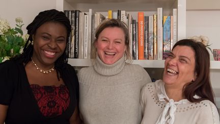 Gabrielle, Marie-Laure et Nadia. (REGIS PICART / FRANCEINFO)