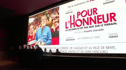 Avant-première du film "Pour l'honneur" à Meymac en Corrèze (France 3 Limousin)