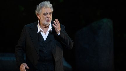 Placido Domingo, Chorégies d'Orange le 5 juillet 2019 (CHRISTOPHE SIMON / AFP)