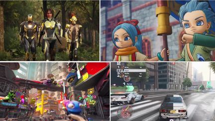 "Marvel&nbsp;Midnight&nbsp;Suns", "Dragon Quest Treasures", "High on Life" et "Need for Speed Unbound" font partie des sorties jeux vidéo marquantes de ce mois de décembre 2022. (Jeux vidéo décembre 2022)