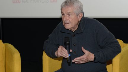 Le cinéaste Claude Lelouch à Marseille (Bouches-du-Rhône) le 31 mars 2022 (FRANCK PENNANT / MAXPPP)