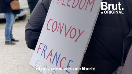 VIDEO. 24 heures avec le "convoi de la liberté" (BRUT)