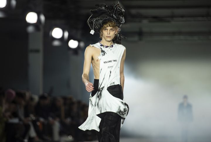 Art School ah 2019-20 à la London Fashion Week, janvier 2019
 (NIKLAS HALLE&#039;N / AFP)