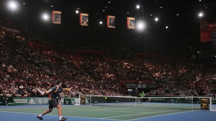 Djokovic face à Nadal à Paris - Bercy en 2009 (JACQUES DEMARTHON / AFP)