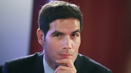 Le pr&eacute;sident de Radio France, Mathieu Gallet, &agrave; la Maison de la radio, le 14 novembre 2014, &agrave; Paris. (LOIC VENANCE / AFP)