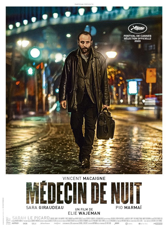 L'affiche de "Médecin de nuit" de&nbsp;Elie Wajeman (2020). (DIAPHANA DISTRIBUTION)